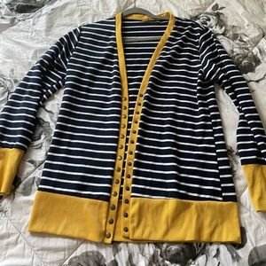 Straight button up cardigan